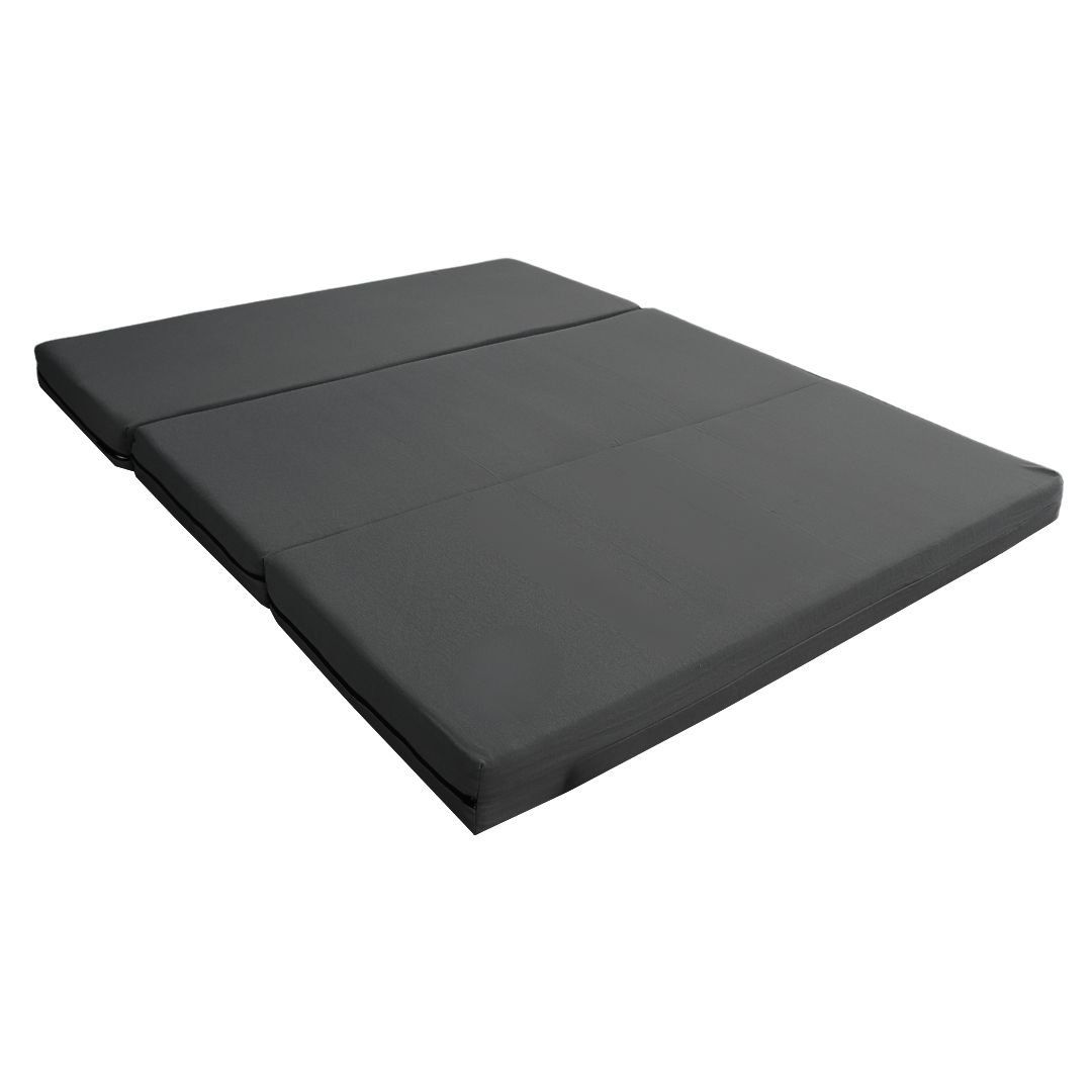 Cama para fiat ducato - 5cm grosor con hr 20kg/m3. suave, 3cm de viscoelástica - negro