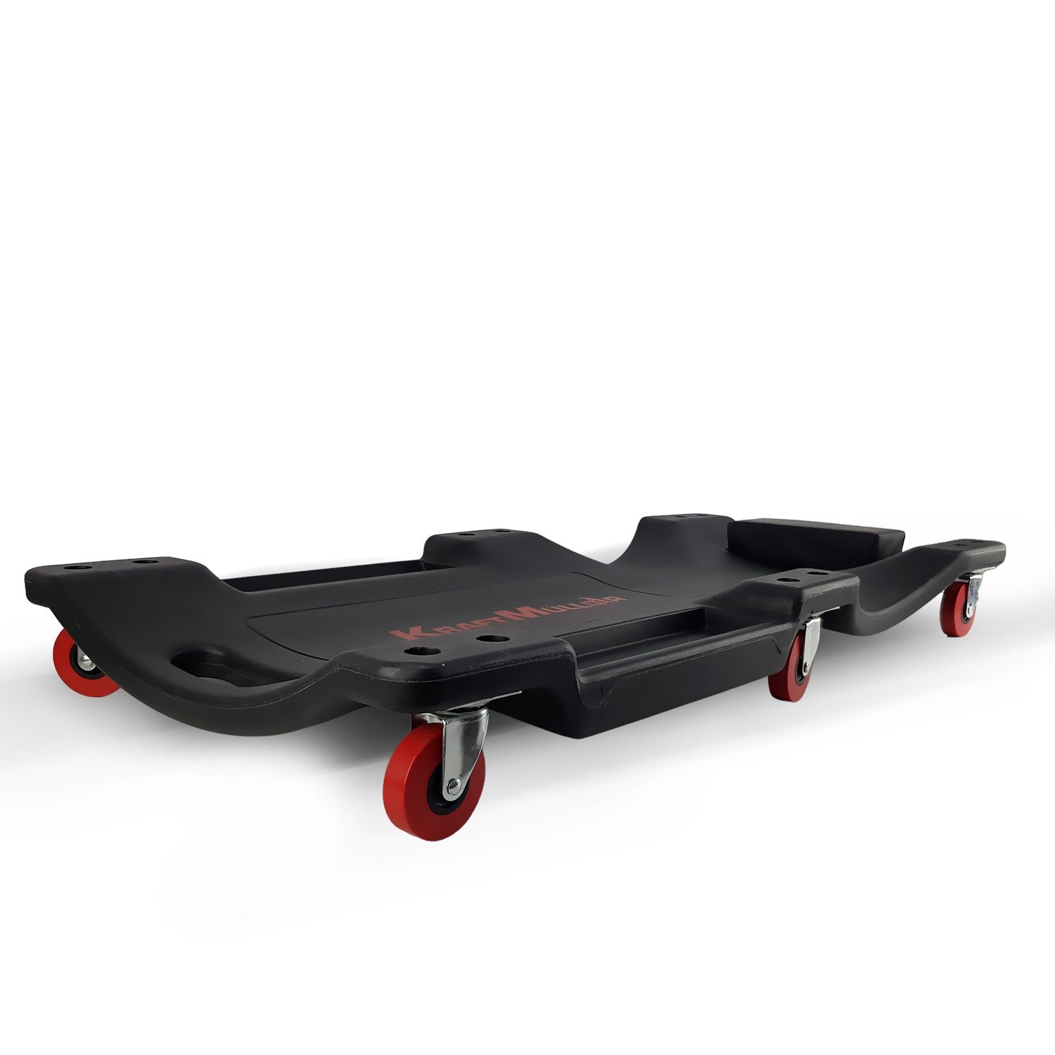 Chariot de visite Kraft Müller, Set pour Mécanicien, vidange véhicule, Paire de chandelles Widmann SJ3T à crémaillère 3 Tonnes - 2