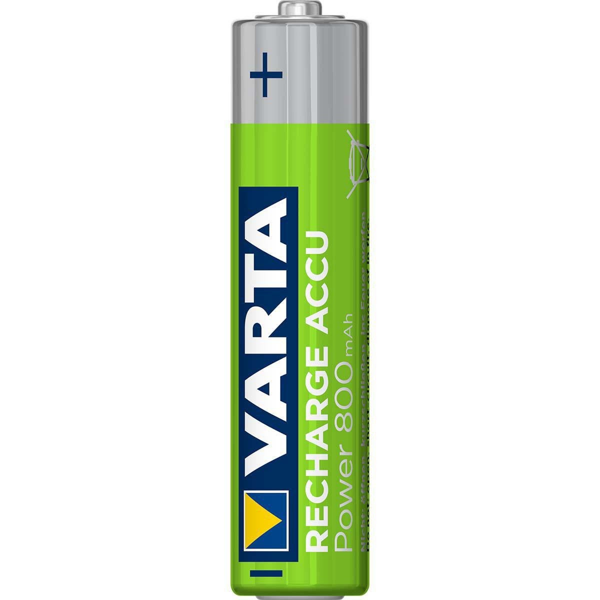 VARTA Batterie Rechargeable NiMH AAA 1.2 V 800 mAh 4-Blister - 2