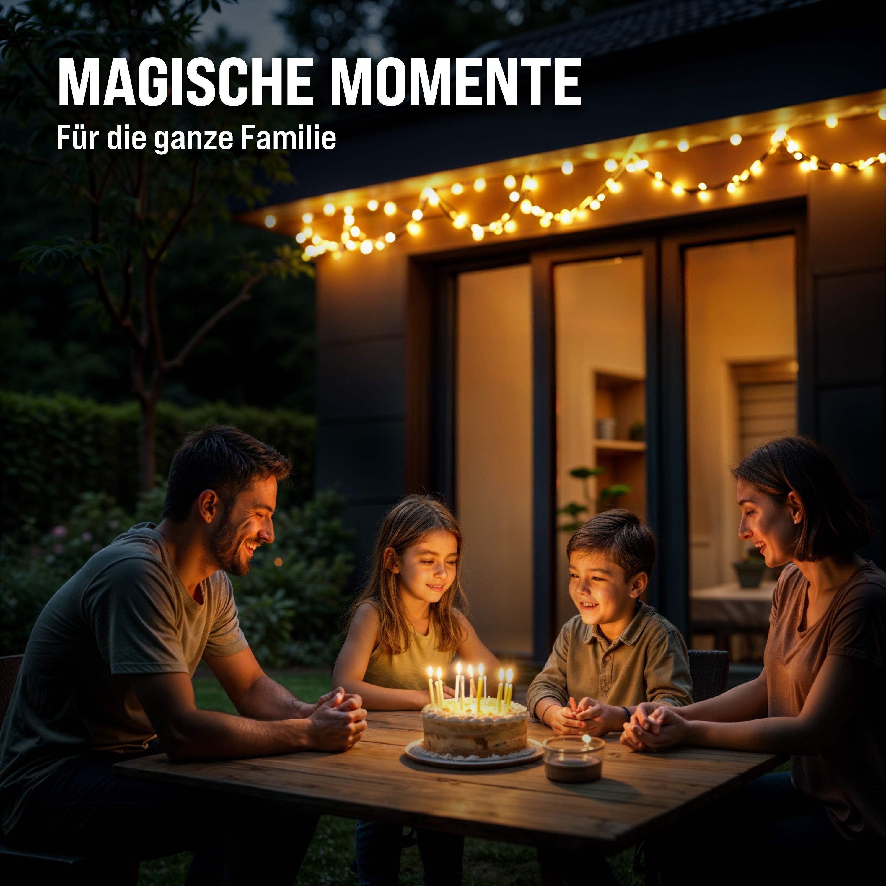 MONZANA® Guirlande lumineuse 600 LED Blanc chaud avec télécommande minuteur décoration de Noël illumination éclairage - 7