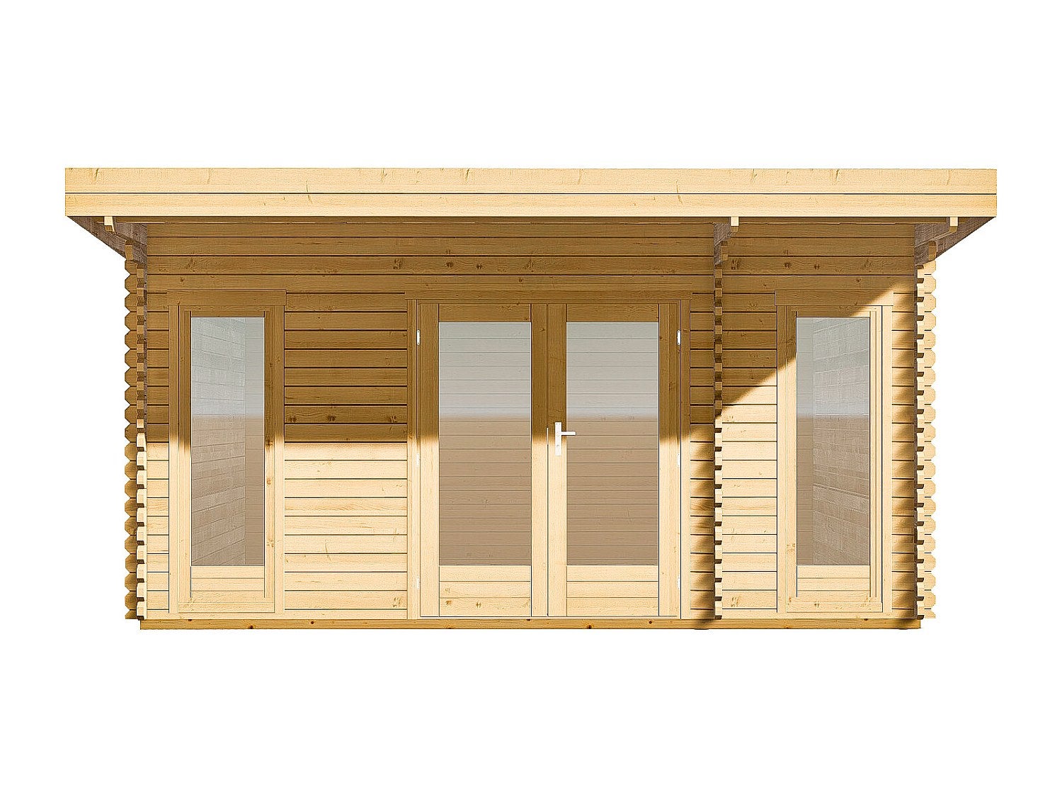 Studio de jardin en bois 24,4 m² - Epaisseur 40 mm - ARBORIA - 2