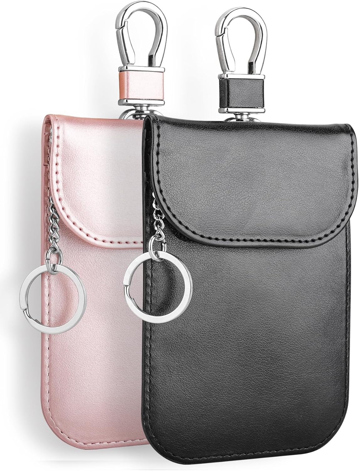 Pochette Anti-Vol RFID – Bloque Les Signaux, Portefeuille à Clés Style Faraday