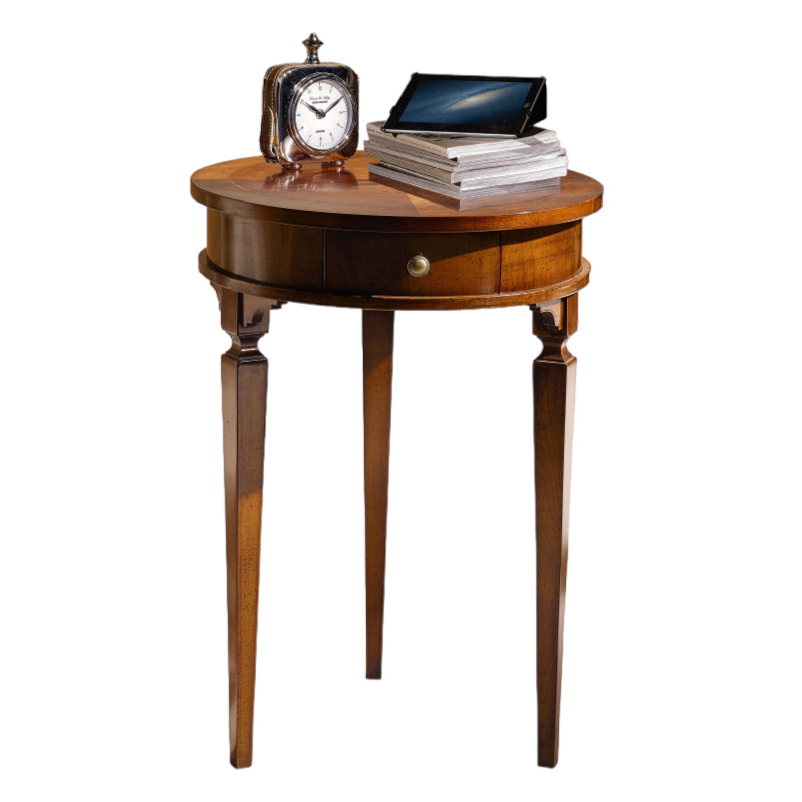 Tavolino Rotondo In Legno Per Bambini 60x43cm