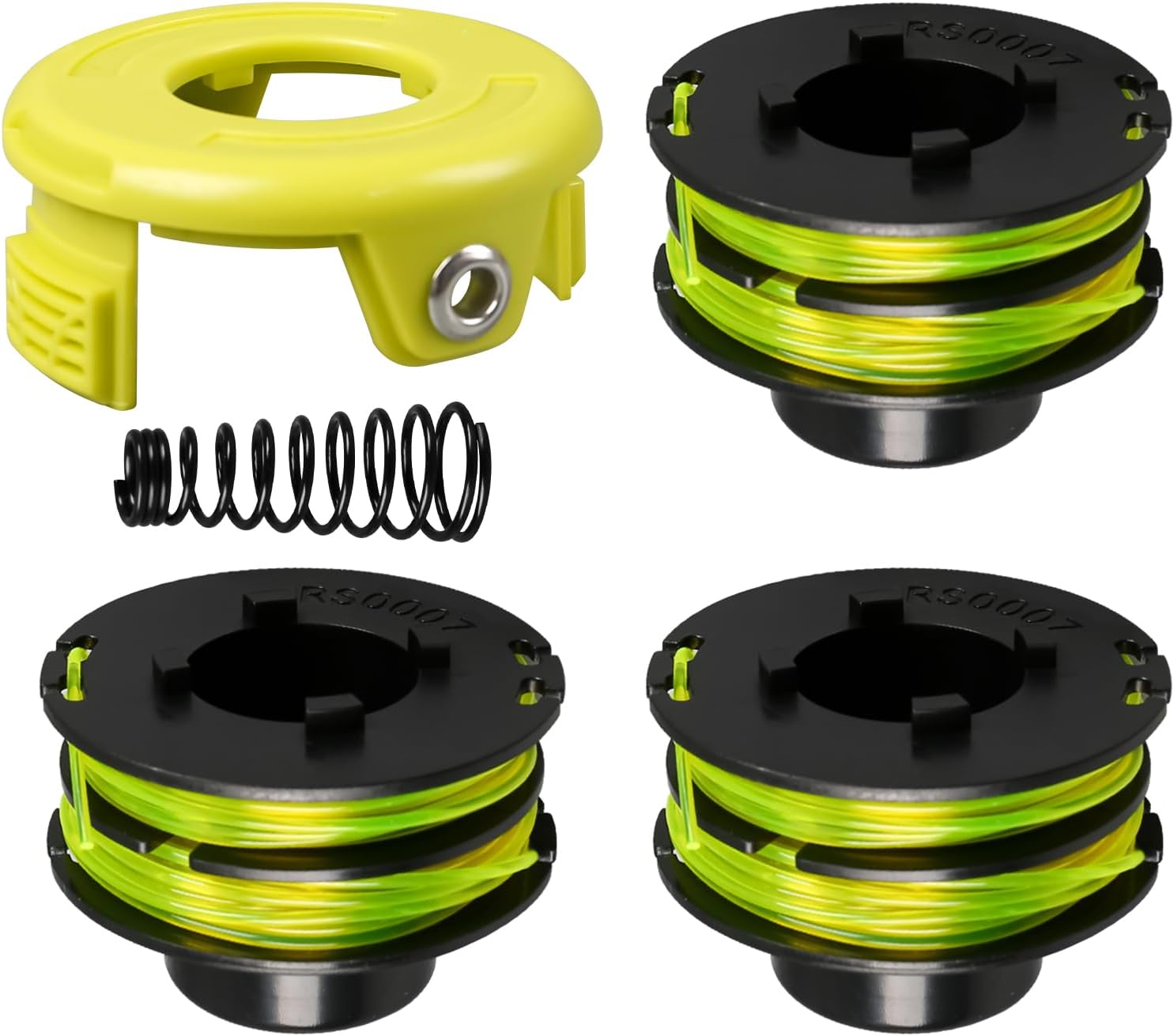Szpula z żyłką zapasową do podkaszarki Ryobi RAC118 RLT3525S, 1,2 mm x 8,4 m z pokrywą i sprężyną (3+1+1)