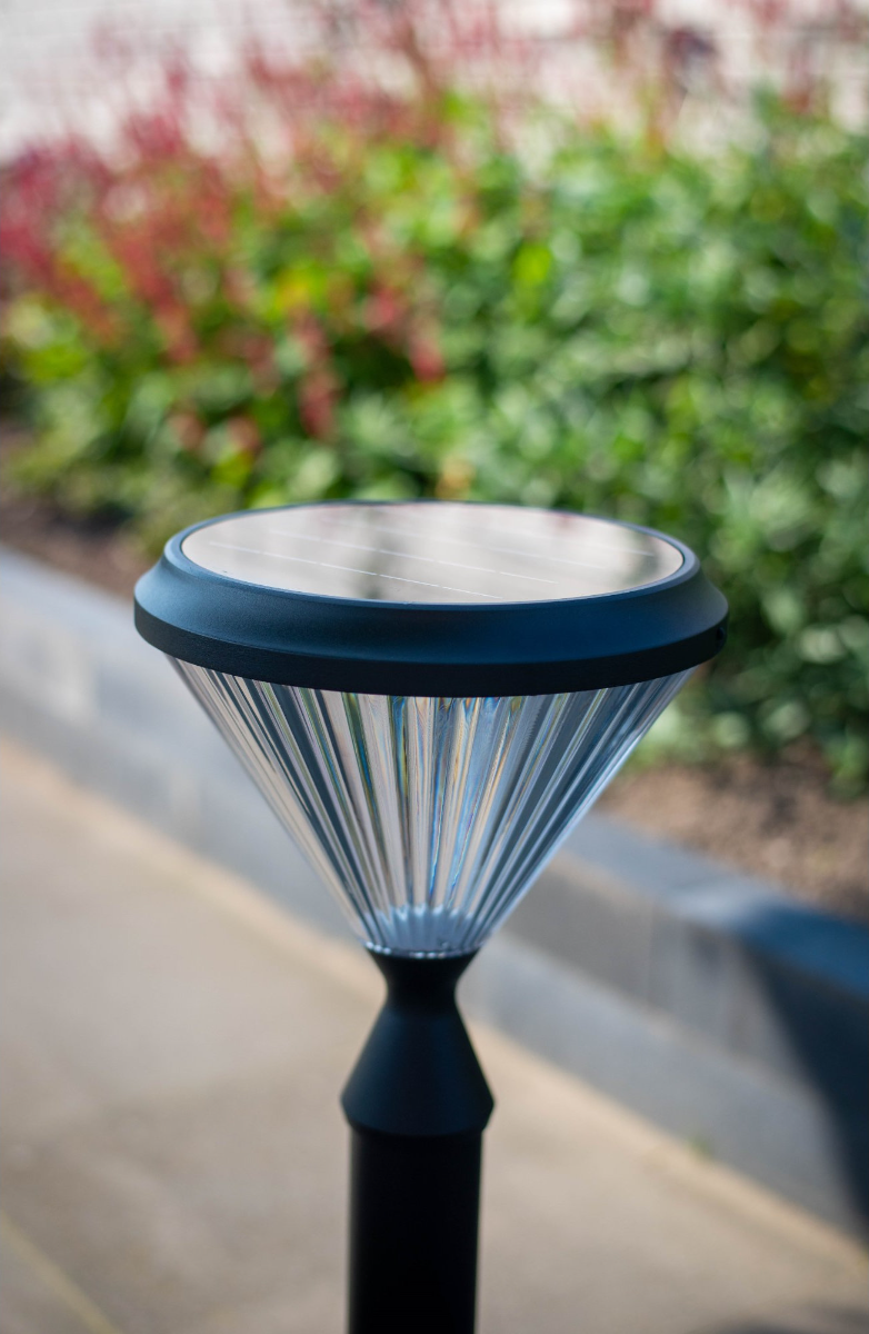 Lámpara solar Iplux® Paris con pie de 50 cm - Alta calidad - Duración de combustión 15 horas - 5