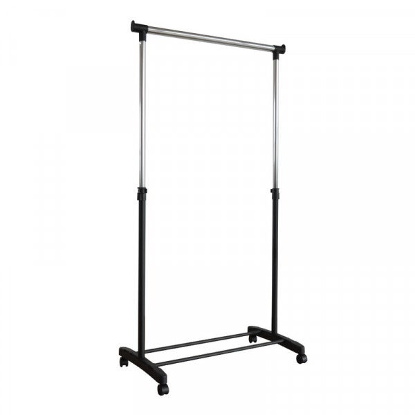 Portant simple Noir - ZIK - L 79.5 x l 43 x H 90/153 cm | Leroy Merlin