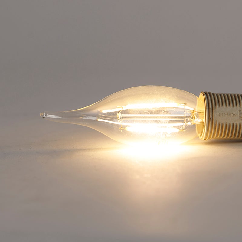 Ampoule LED à filament E14 dimmable en forme de bougie 3W 250lm 2700K - 3