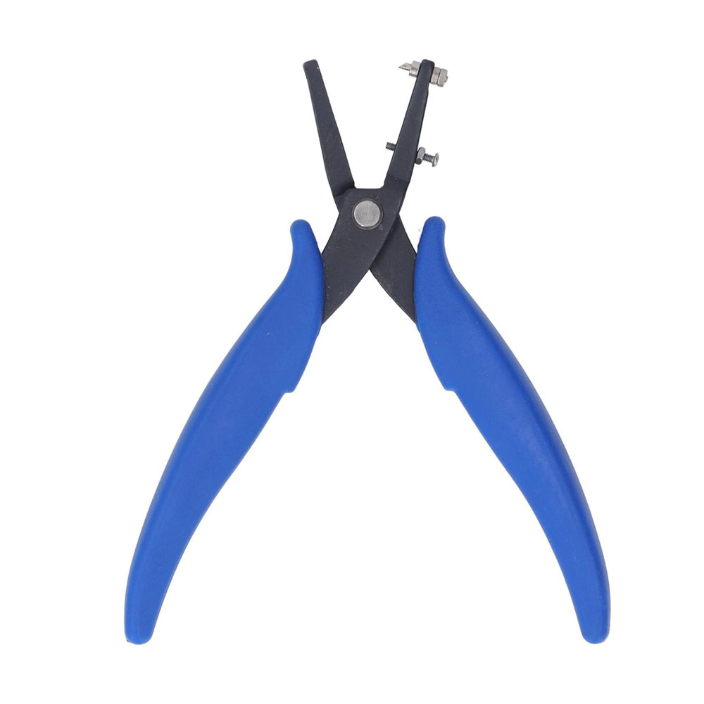 Dziurkacz do metalu 1,6 mm - Do blachy/tworzywa sztucznego z uchwytem PVC