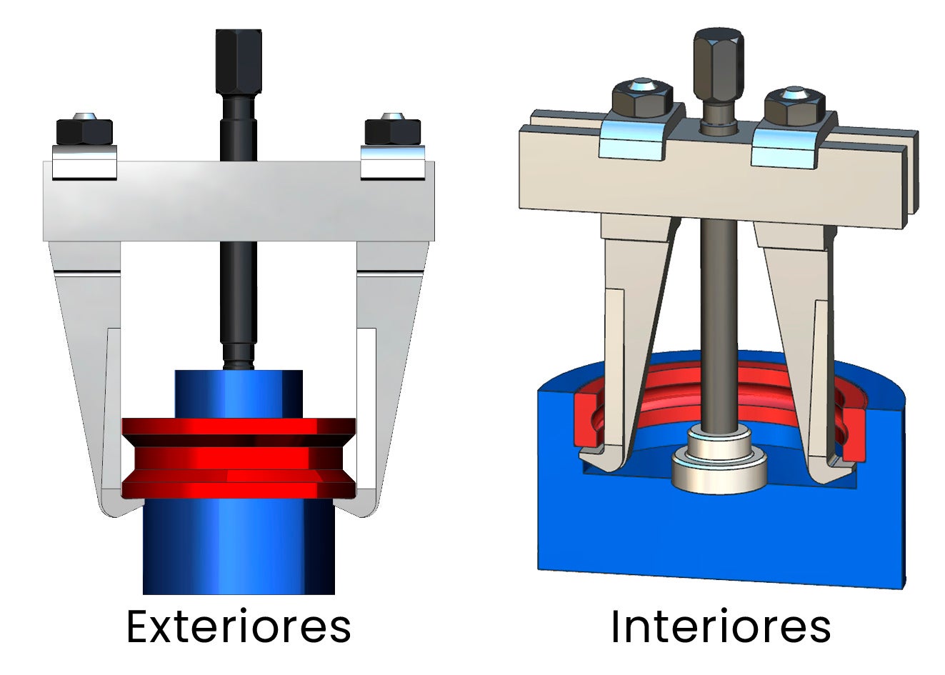 EXTRACTOR FORZA 2 PERNAS 50X60 REFERÊNCIA 1001 - 2