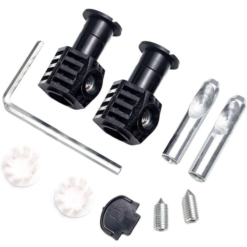 Kit De Raccordement Pour Toilettes à Couplage Rapproché - Joints, Boulons, Rondelle Donut, Installation Facile
