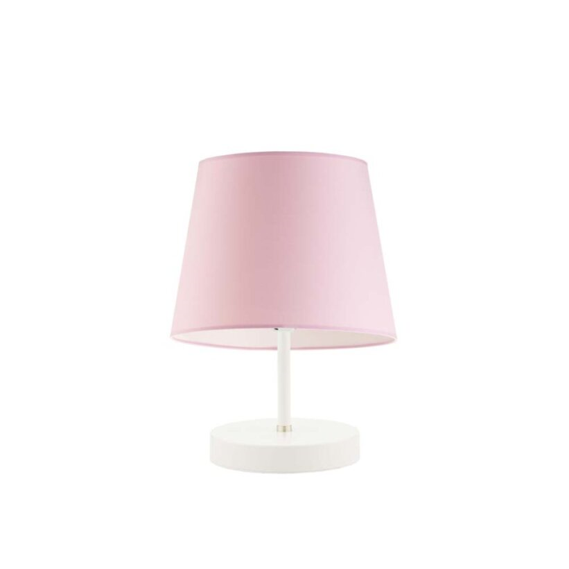 Lampka nocna na biurko lampa biurkowa LED z abażurem stożek PICOLO