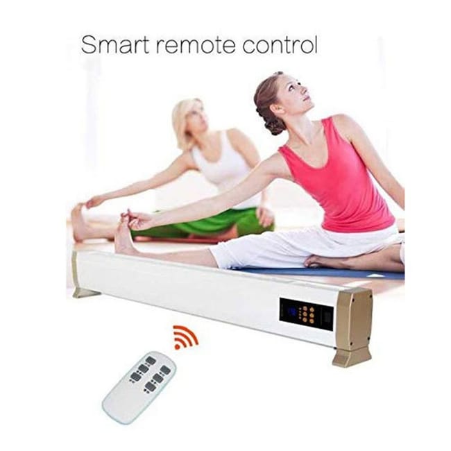 Stufetta Elettrica Bianca 1500W - Termoconvettore Portatile Con Rotelle, Basso Consumo E Termostato Regolabile - Foto 2