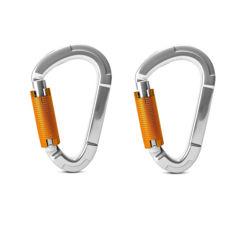 Aluminiowy karabinek D-Lock do wspinaczki, alpinizmu i zjazdu na linie – wytrzymały i przełączalny