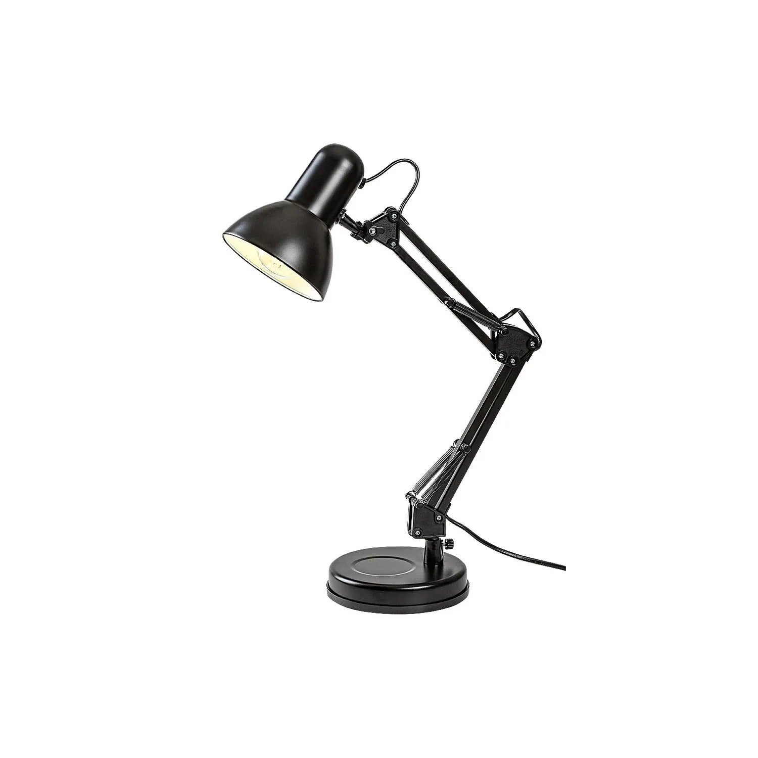 Lampa biurkowa kreślarska Samson czarna 1xE27x60W Rabalux