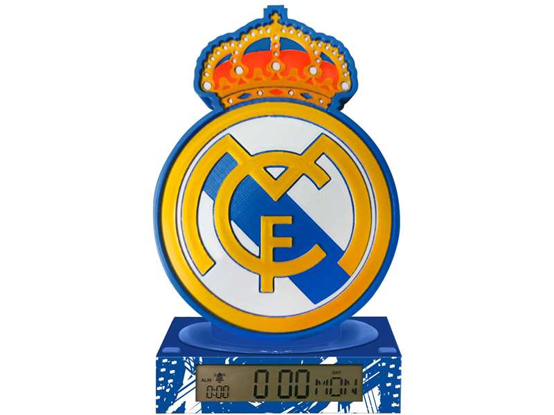 Pyramid International Lampara Despertador 3D Real Madrid - Imagen 3