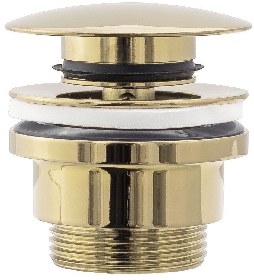 Bonde Lavabo Clic clac Gold Universelle Visser Leroy Merlin bonde-lavabo-clic-clac-gold-universelle-visser-leroy-merlin
