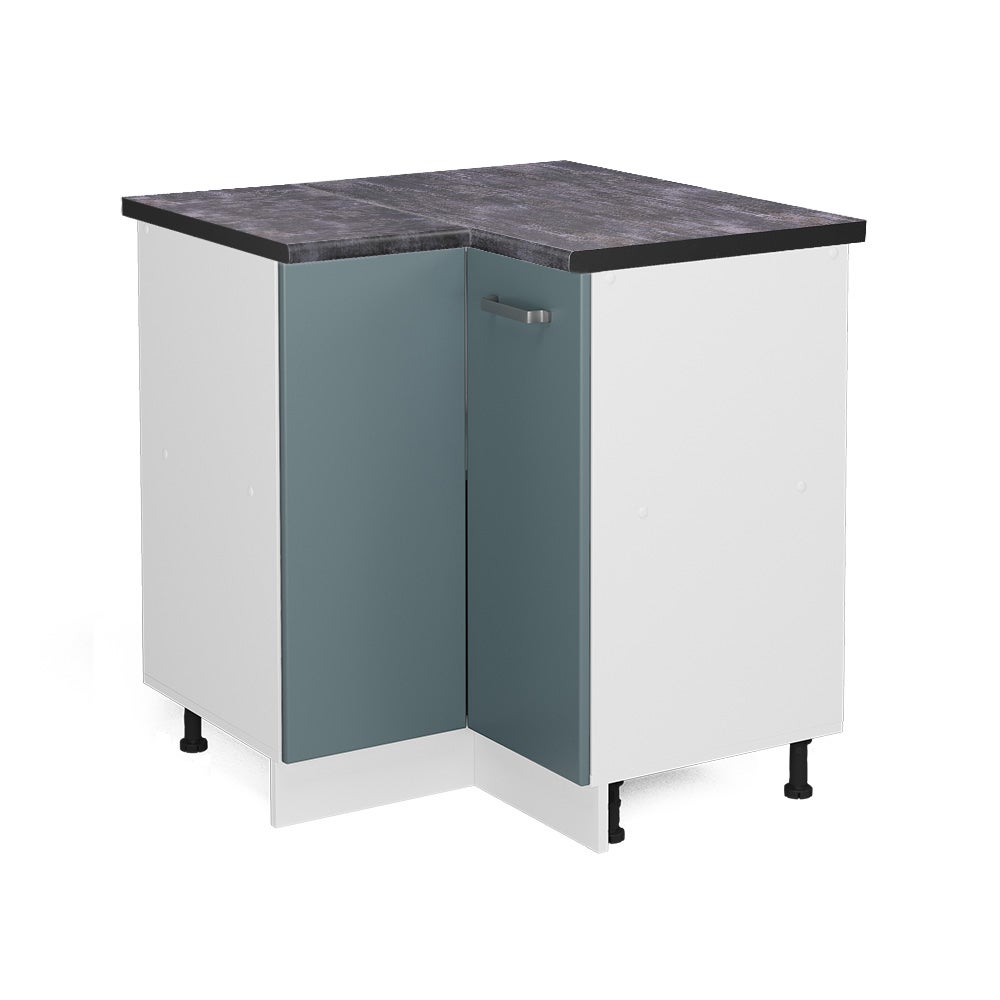 Vicco Szafka narożna R-Line, Niebiesko-szary, 75.6 cm , BP Antracyt