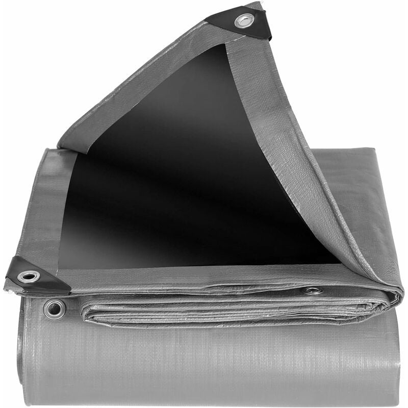 Bâche de Protection avec Œillets, Bâche Industrielle 3x5m, Imperméable ...
