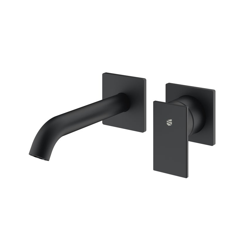 Bernstein Bateria umywalkowa ścienna LAVOA czarna - funkcja CloudFlow