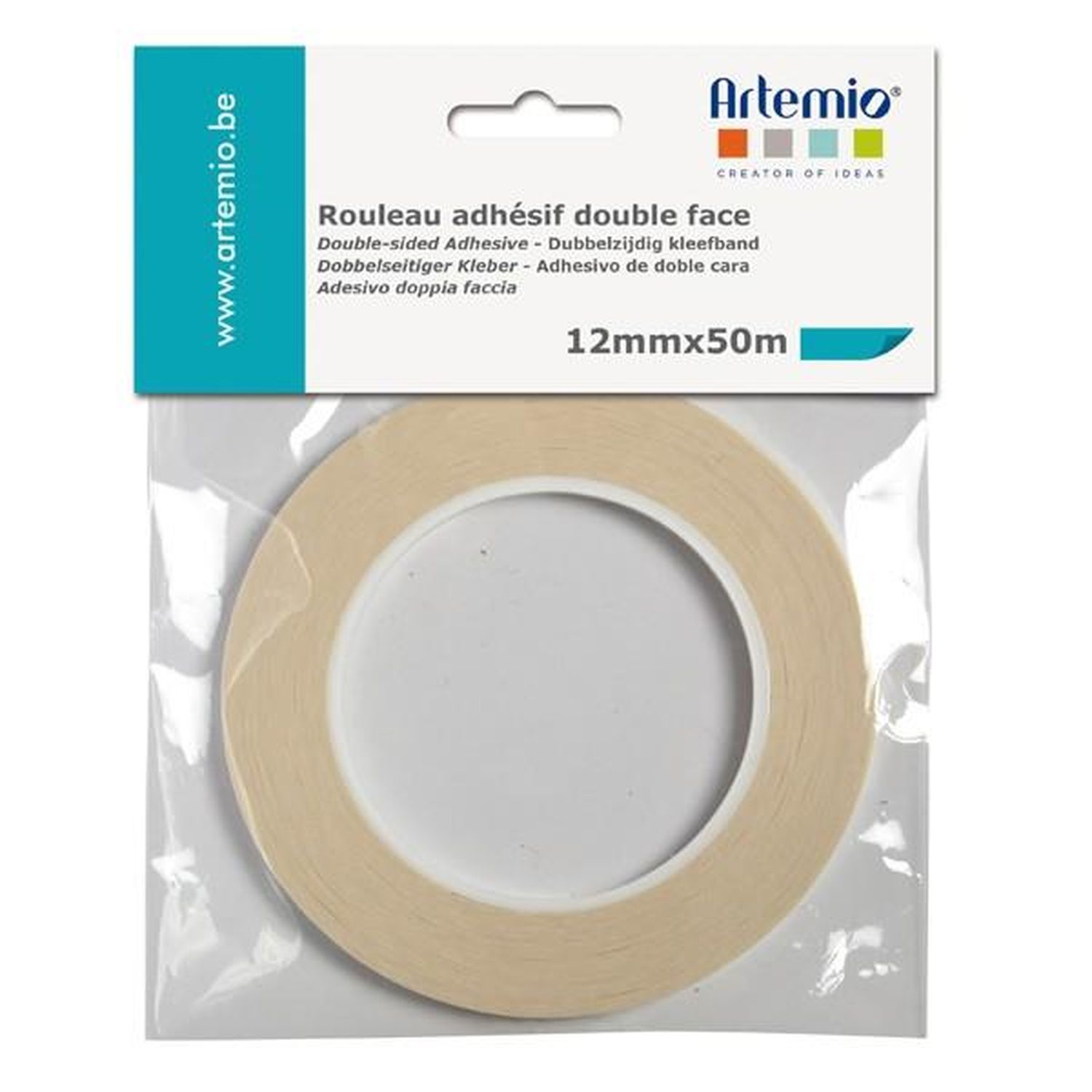 Nastro Biadesivo Extra Forte Trasparente – 2 Rotoli Da 3 M X 2,3 Cm, Riutilizzabile, Senza Residui, Per Pareti E Superfici Lisce