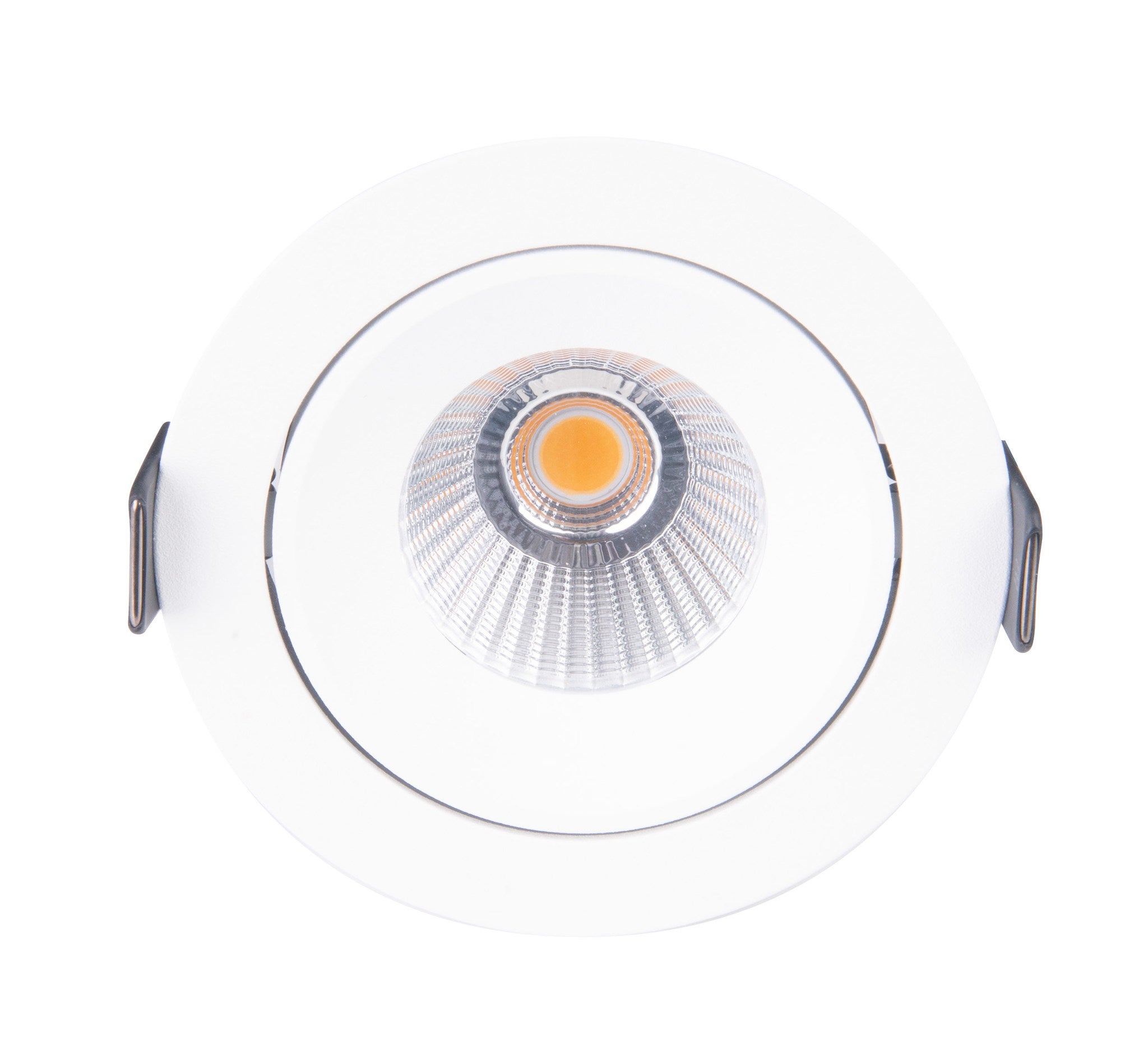Oprawa wpuszczana LED CYKLOP 12W 3000K 754lm metal biała wym:4,7x6x6cm IP65 Maxlight