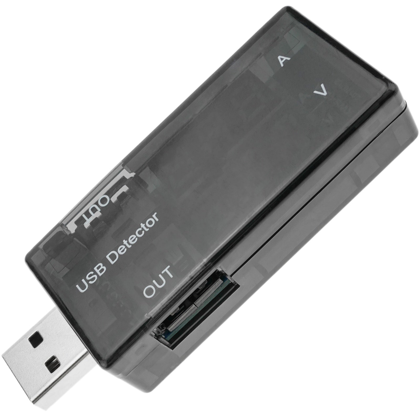 Misuratore di tensione, ampere e livello di carica per porta USB con display LCD a 3 cifre DW-0886 - 5