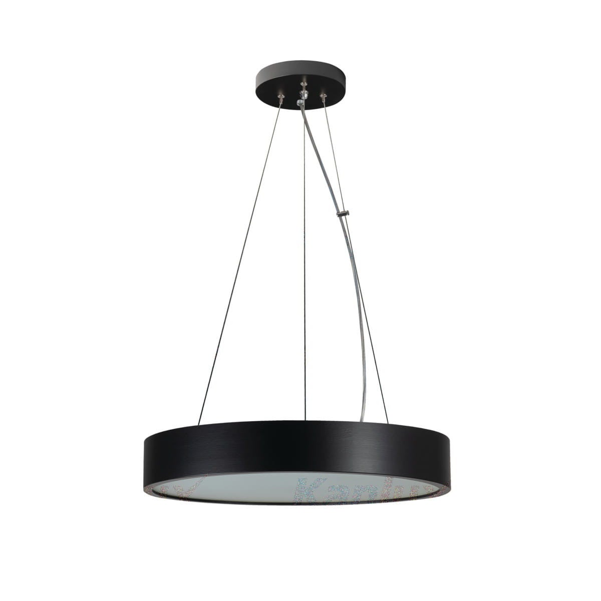 Lampa wisząca Jasmin czarna 3xE27x20W wym: 100 x 47,5 x 47,5 cm metal Kanlux