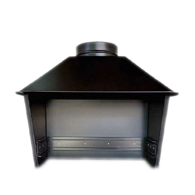 Okap z bocznymi ściankami szer. 82 x gł. 54,5 x wys. 73 cm wylot dymu 25 cm