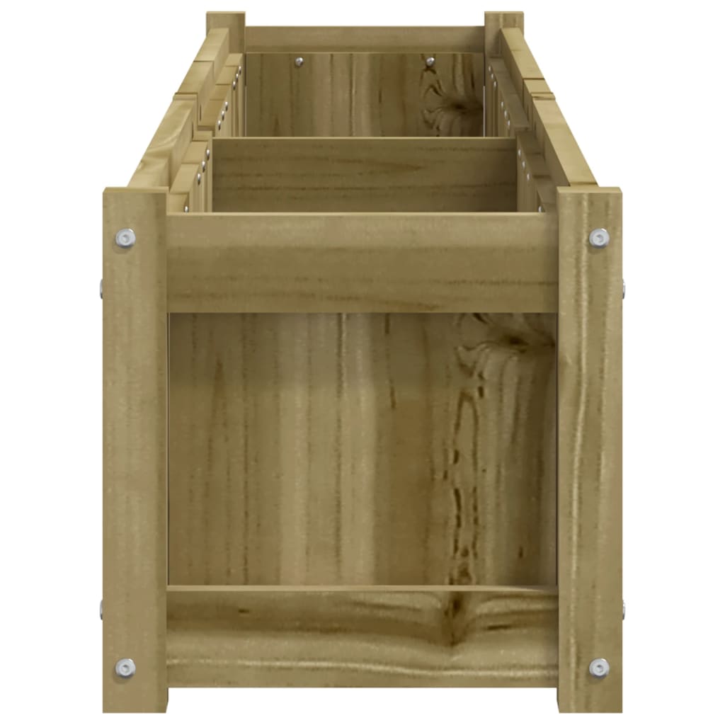 Jardinière | Bac à fleurs | Pot de fleurs 180x31x31 cm bois de pin imprégné122606 - 6