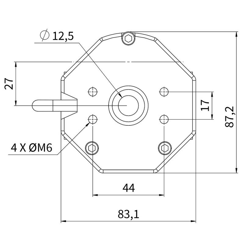 Moteur filaire Ø 45 mm pour volet roulant 80 kg - 50 Nm - 3