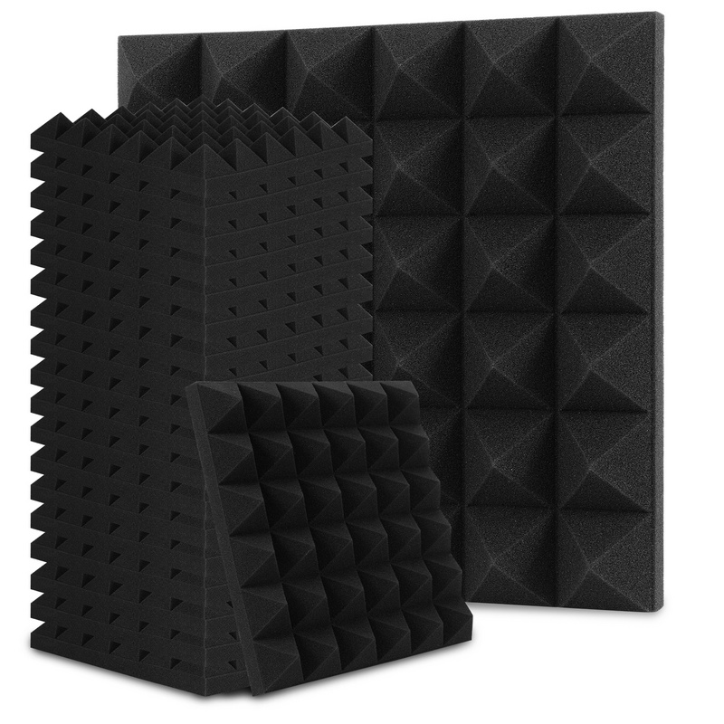 24X Mousse acoustique Mousse Acoustique pour Podcasting, Studios d