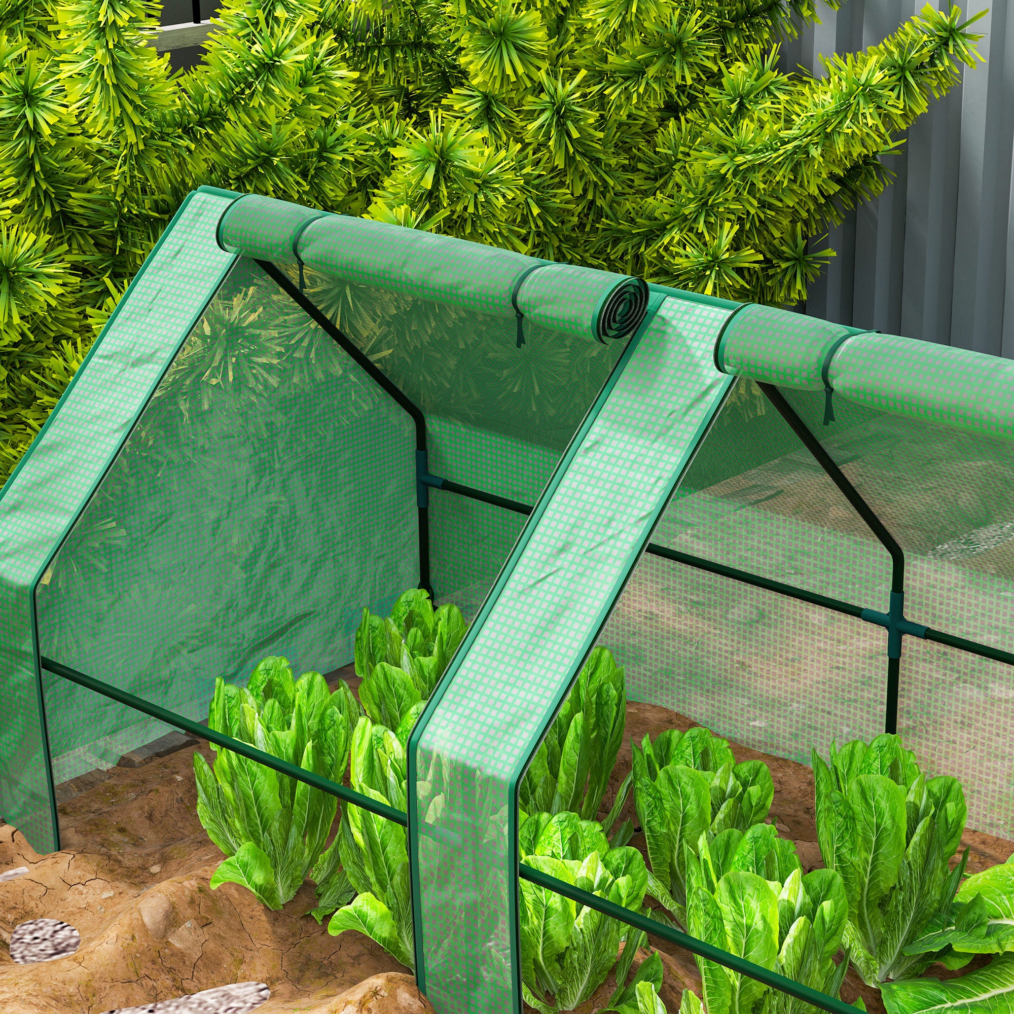 Mini Serre de Jardin PE Outsunny - 9