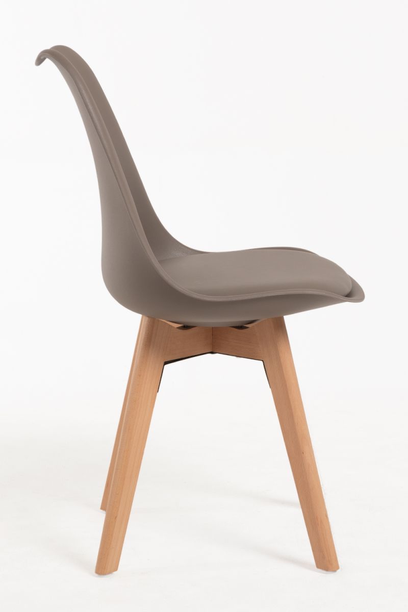 Pack 4 Sillas Synk Basic - Taupe - 5