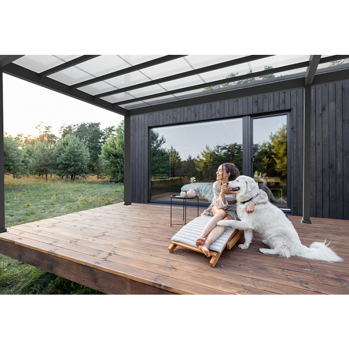 Polycarbonate Alvéolaire 16mm Transparent 1050x3500 - 4