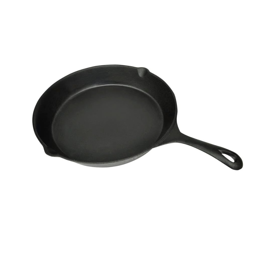 Vidaxl Sartén Parrilla De Hierro Fundido 30 Cm Redonda , Leroy Merlin