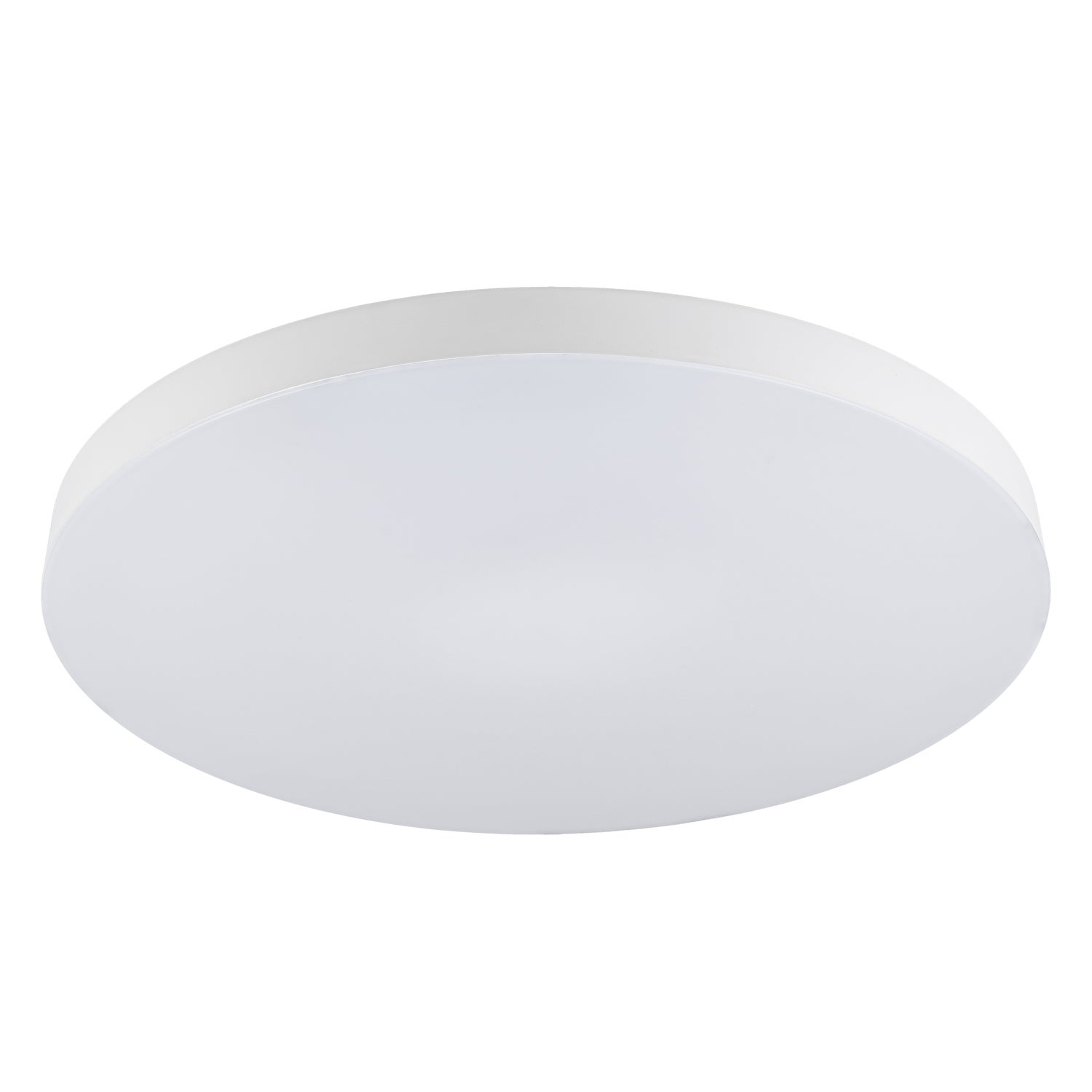 Biała lampa do łazienki LED - Plafon sufitowy okrągły ściemnialny 3 barwy światła - Panel 50cm wodoodporny - LEDHOFF