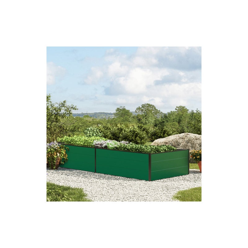 99 x 235 x 39 cm Grządka podwyższona, zielony
