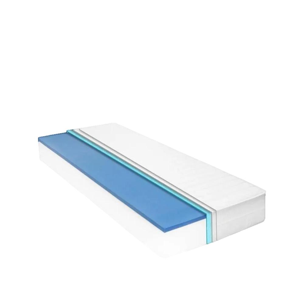 Materac vidaxl Pianka viscoelastyczna 18 cm Biały