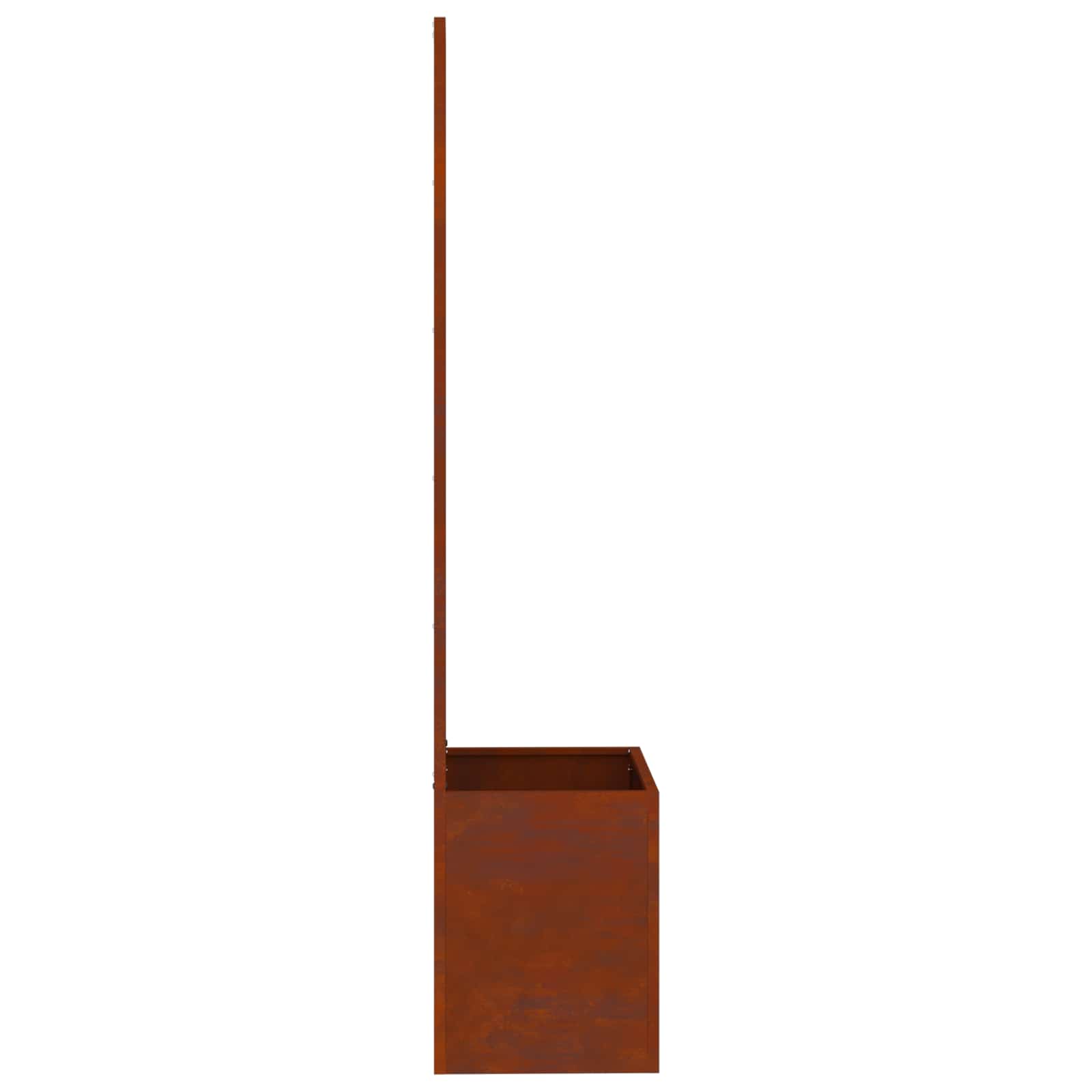Écran de confidentialité de jardin Floral Rouillé 50 x 140 cm vidaXL - 7