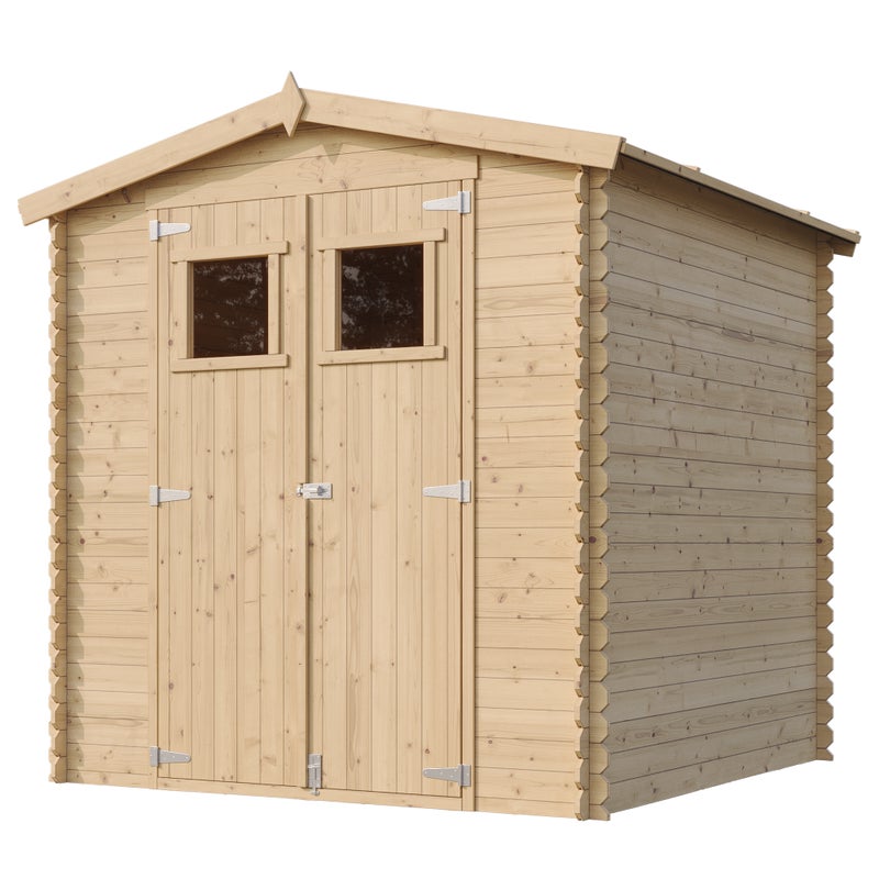 Drewniana szopa 3,53 m² - H218 x 216 x 206 cm - TIMBELA M343