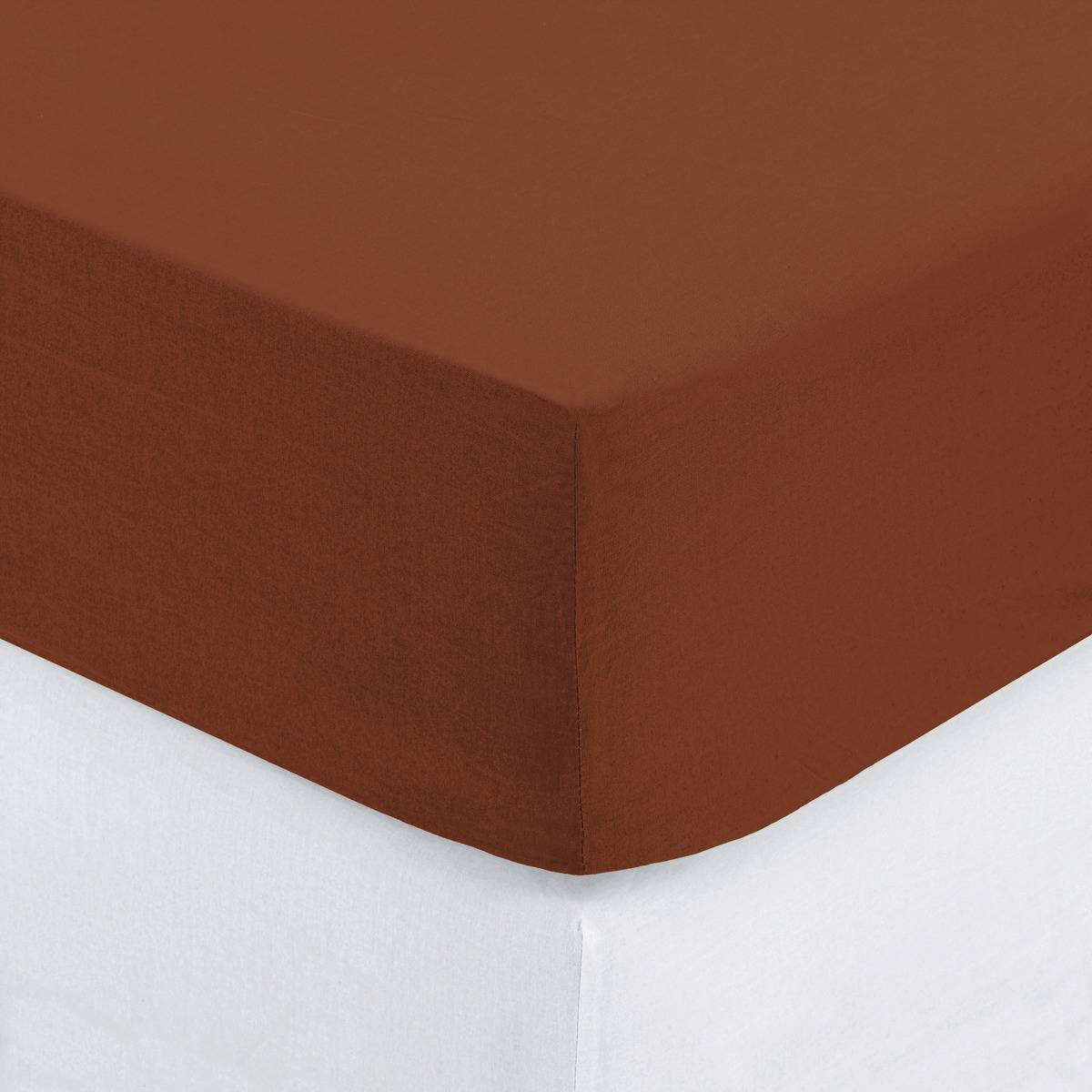 Drap Plat 180x290 Cm Bleu Canard 100% Coton – Atmosphera Créateur D'Intérieur, Doux & Respirant