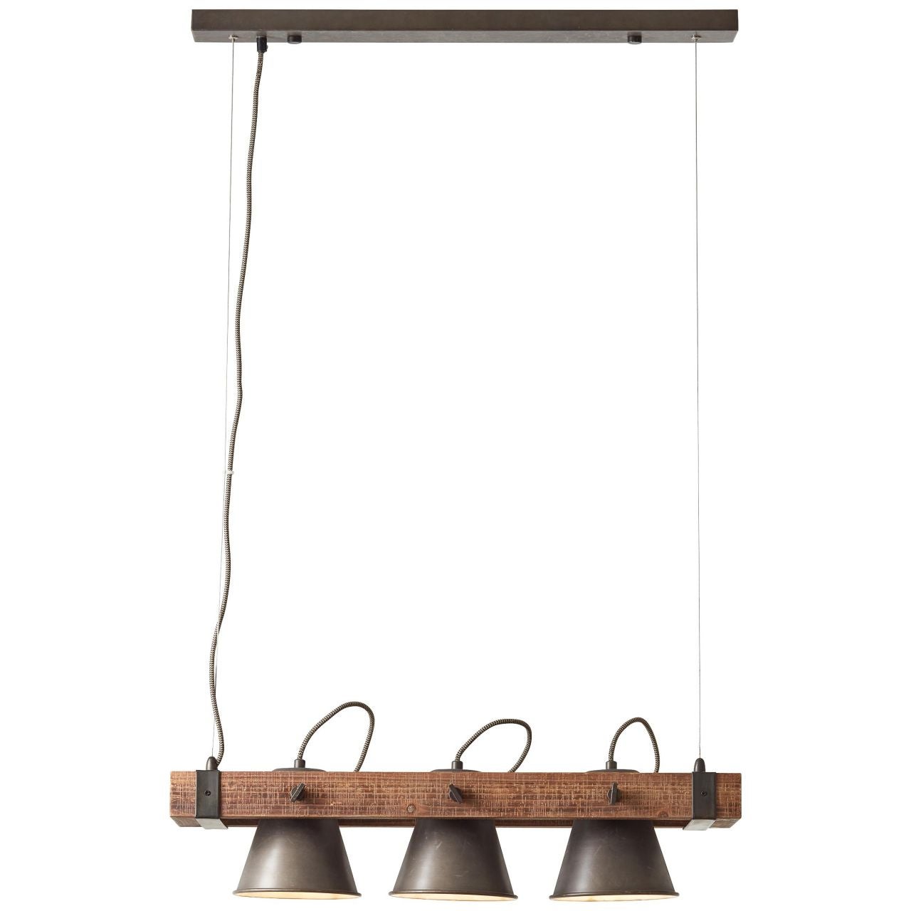 Brilliant Barden LED lampa sufitowa 90x60cm biały/czarny, metal/plastik, 1x 57.1W zintegrowana dioda LED, (strumień świetlny: 7100lm, barwa światła: 3