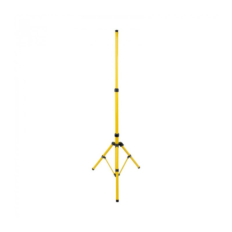 Statyw do lamp LED do garażu piwnicy metal żółty wym:155x85x89cm Ecolight