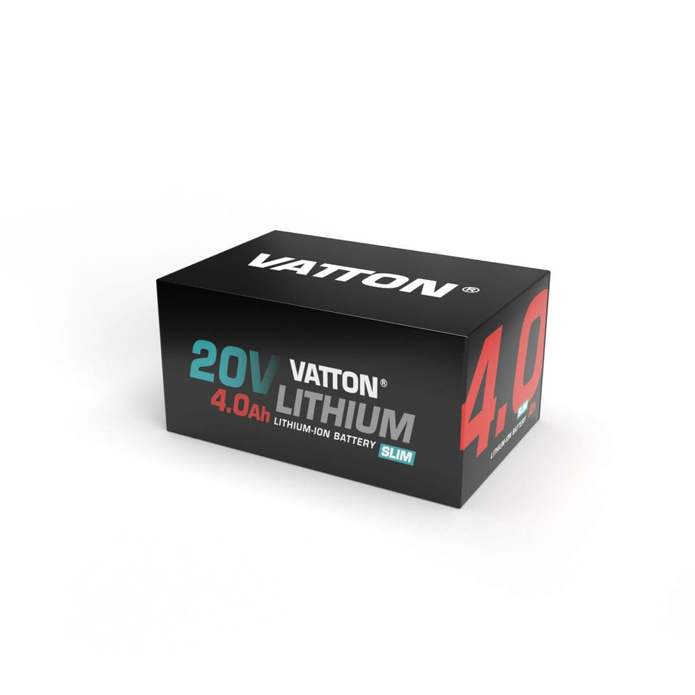 Batería Vatton 20V 4.0Ah - Recargable Para Herramientas Eléctricas