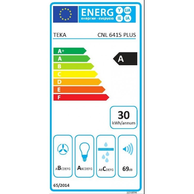Hotte standard Teka CNL 6415 PLUS 60 cm 385 m³/h 69 dB Acier - 3