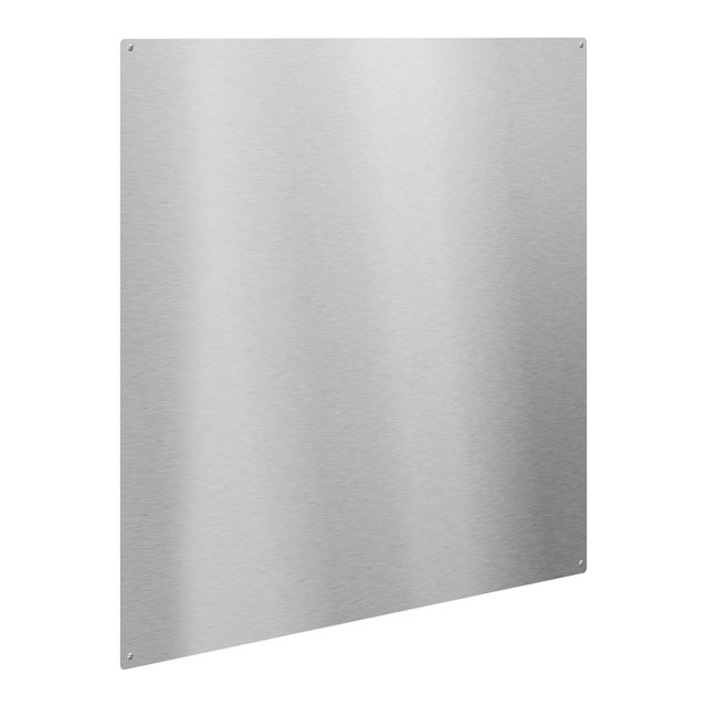 Credence SucceBuy de cozinha em aço inoxidável, placa de parede quadrada 76 x 76 cm, para fogão e placa de cozinha