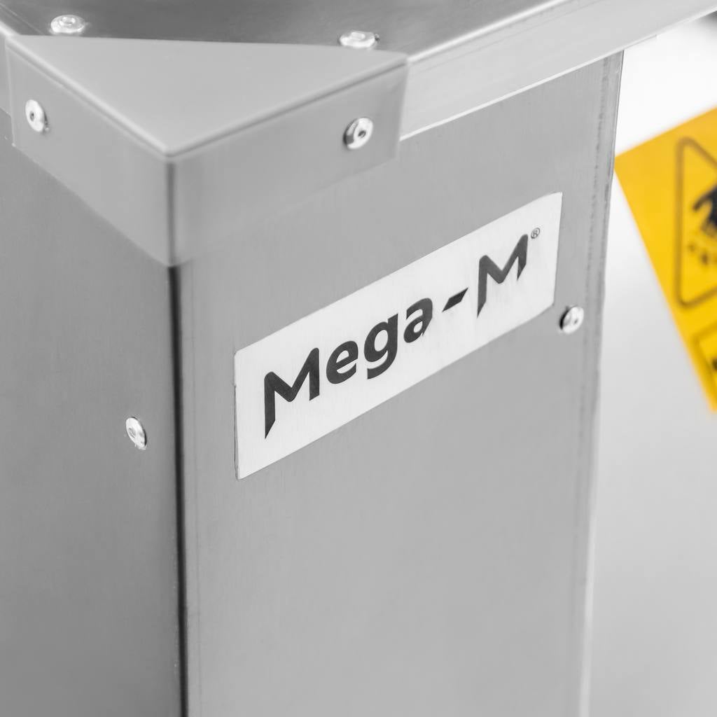 Elektryczna skubarka do drobiu, maszyna do skubania, obierania pierza Mega-M CH 50cm 1500W 230V - 8