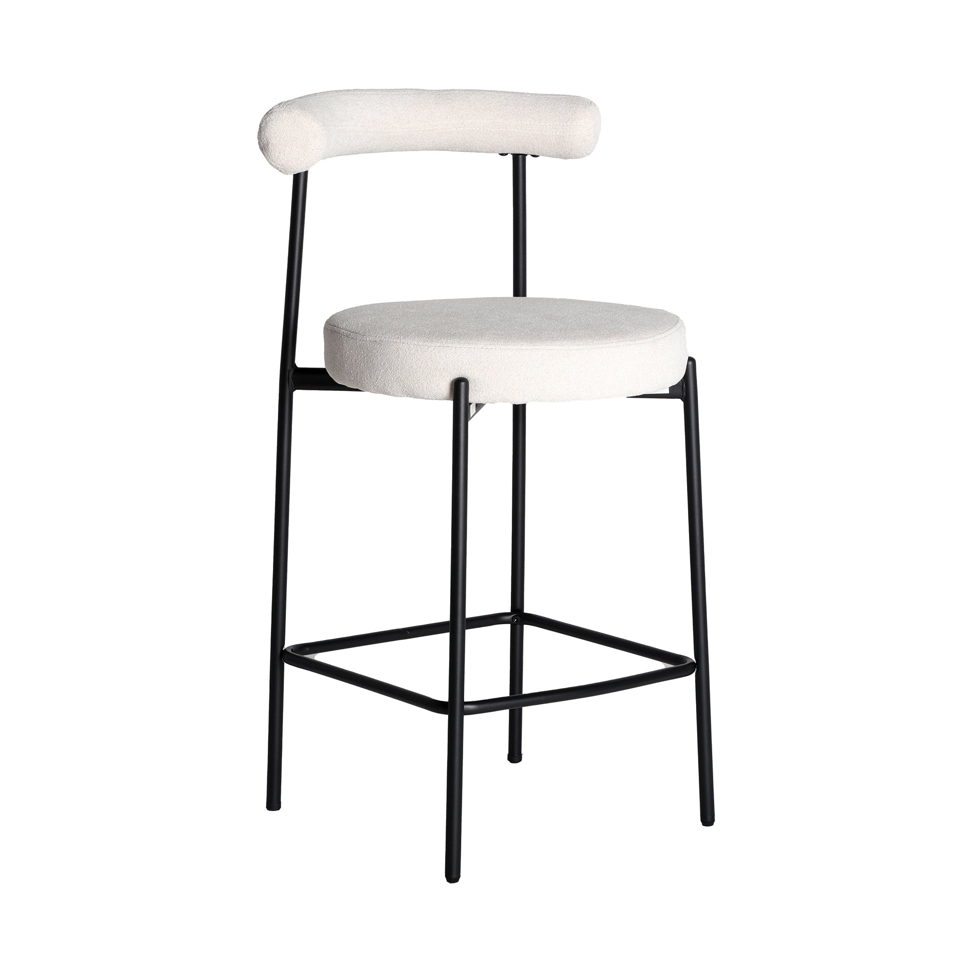 Pack de 2 taburetes con respaldo poliéster breville ii