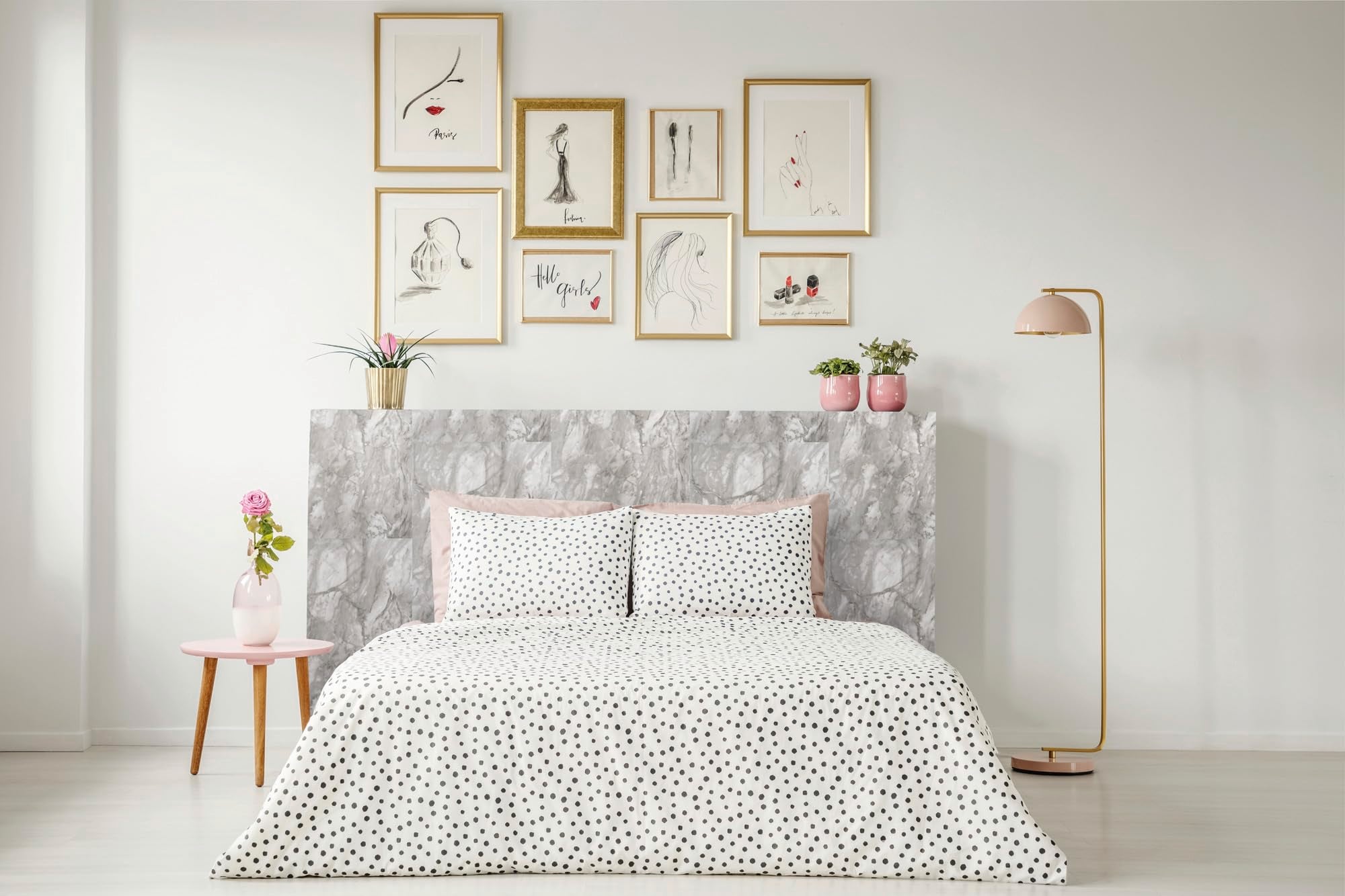 Pellicola Adesiva Per Mobili Effetto Marmo Bianco - 67,5x200 Cm, Impermeabile - Foto 5