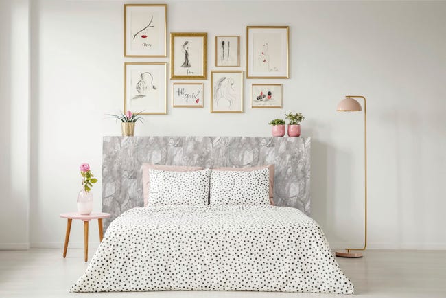 Pellicola Adesiva Per Mobili Effetto Marmo Bianco - 67,5x200 Cm, Impermeabile - Foto 5